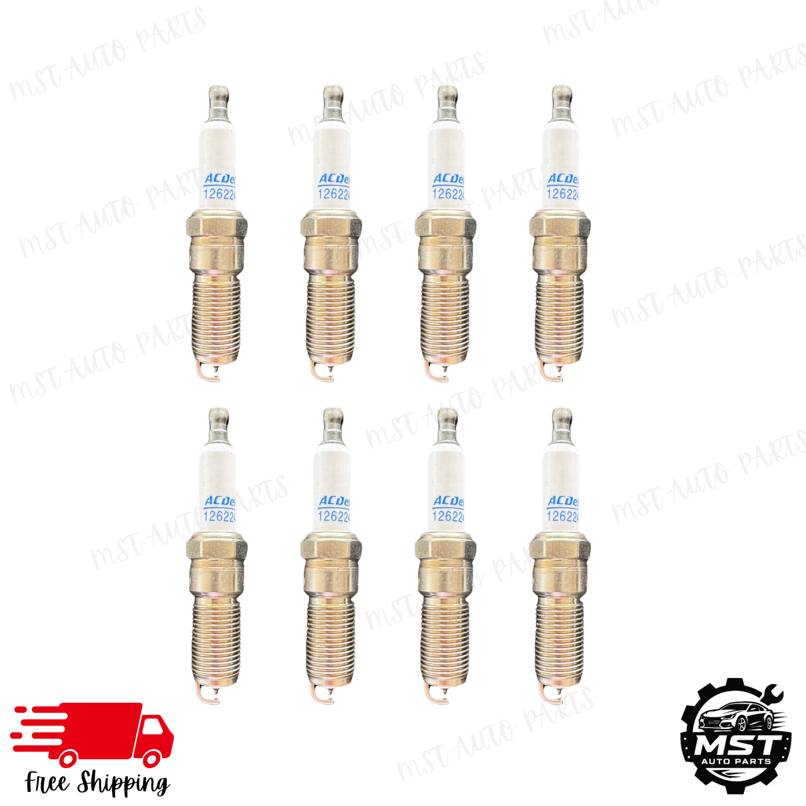 Iridium Spark Plugs ACDELCO 12622441 41-114 Fit for Cadillac Chevrolet GMC | 8Pc Iridium Spark Plugs ACDELCO 12622441 41-114 Fit for Cadillac Chevrolet GMC | 8Pc