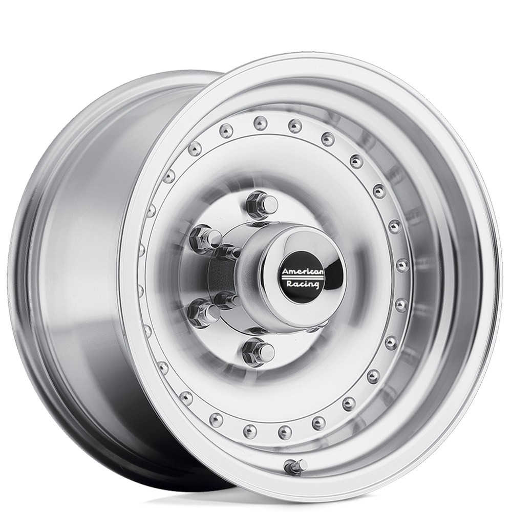 American Racing Wheels Modern AR61 Outlaw I Machined Rims 15x7/15x8 (4pcs) A1 American Racing Wheels Modern AR61 Outlaw I Machined Rims 15x7/15x8 (4pcs) A1