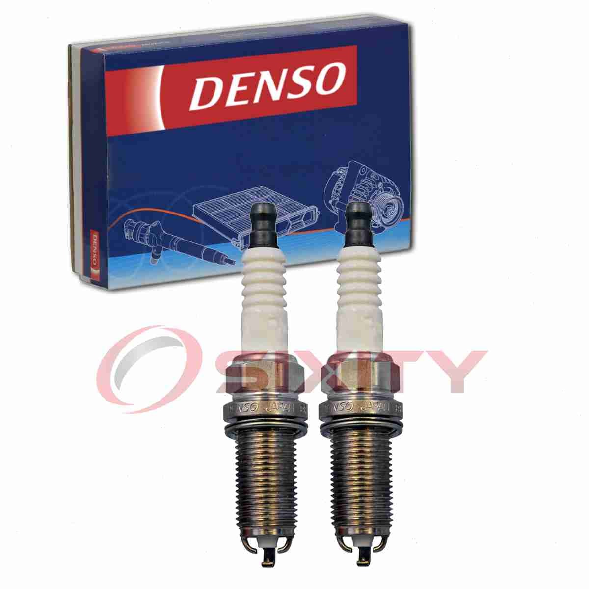2 pc DENSO 3491 Spark Plugs for FK20HBR8 90919-01263 Ignition Wire Secondary tn 2 pc DENSO 3491 Spark Plugs for FK20HBR8 90919-01263 Ignition Wire Secondary tn