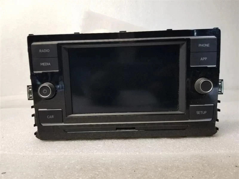 2018-2020 Volkswagen Tiguan Radio Receiver And Display Screen 5G6035868 Used