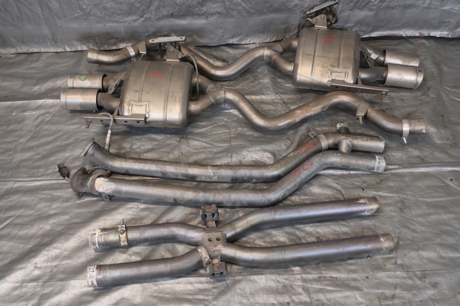 2007-2013 BMW M3 SEDAN E92 E93 V8 AKRAPOVIC EVOLUTION TITANIUM EXHAUST SYSTEM