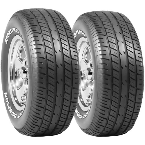 (QTY 2) 235/60R15 Mickey Thompson Sportsman S/T 98T SL White Letter Tires (QTY 2) 235/60R15 Mickey Thompson Sportsman S/T 98T SL White Letter Tires