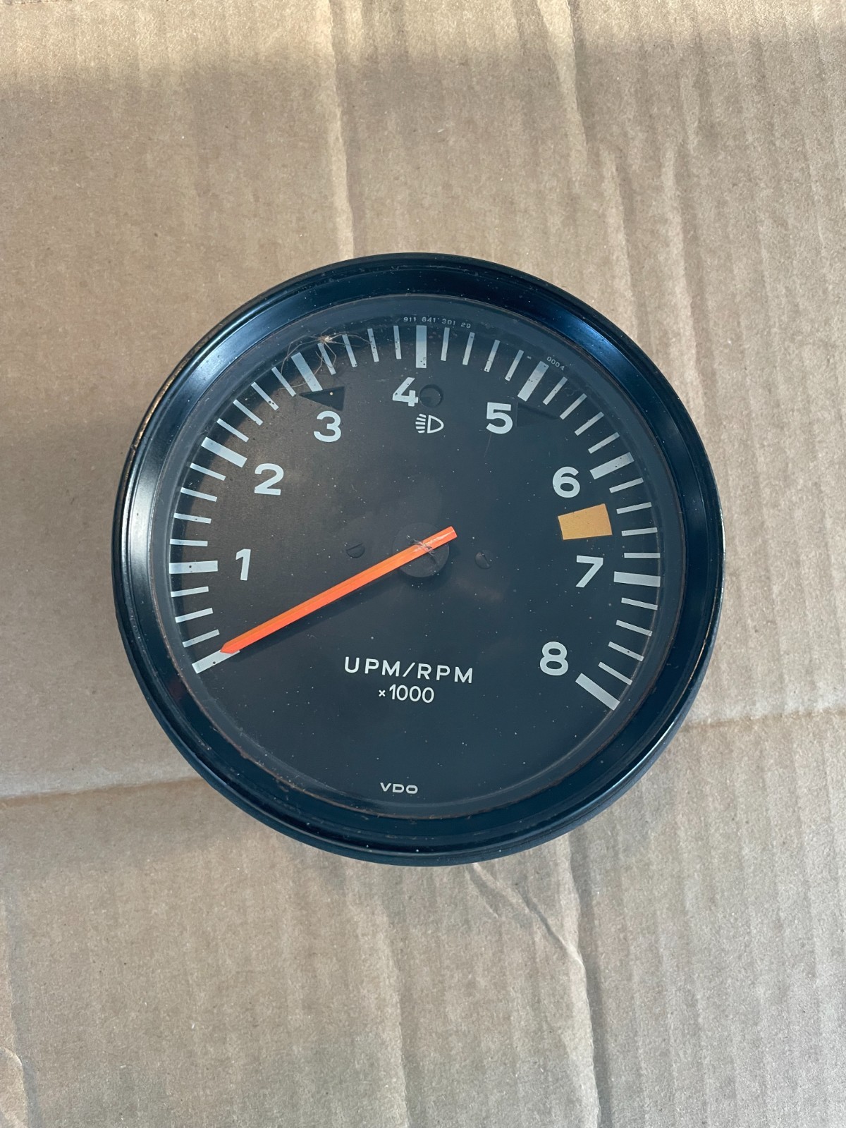 porsche 911 tachometer 91164130129 1971-1974 porsche 911 tachometer 91164130129 1971-1974