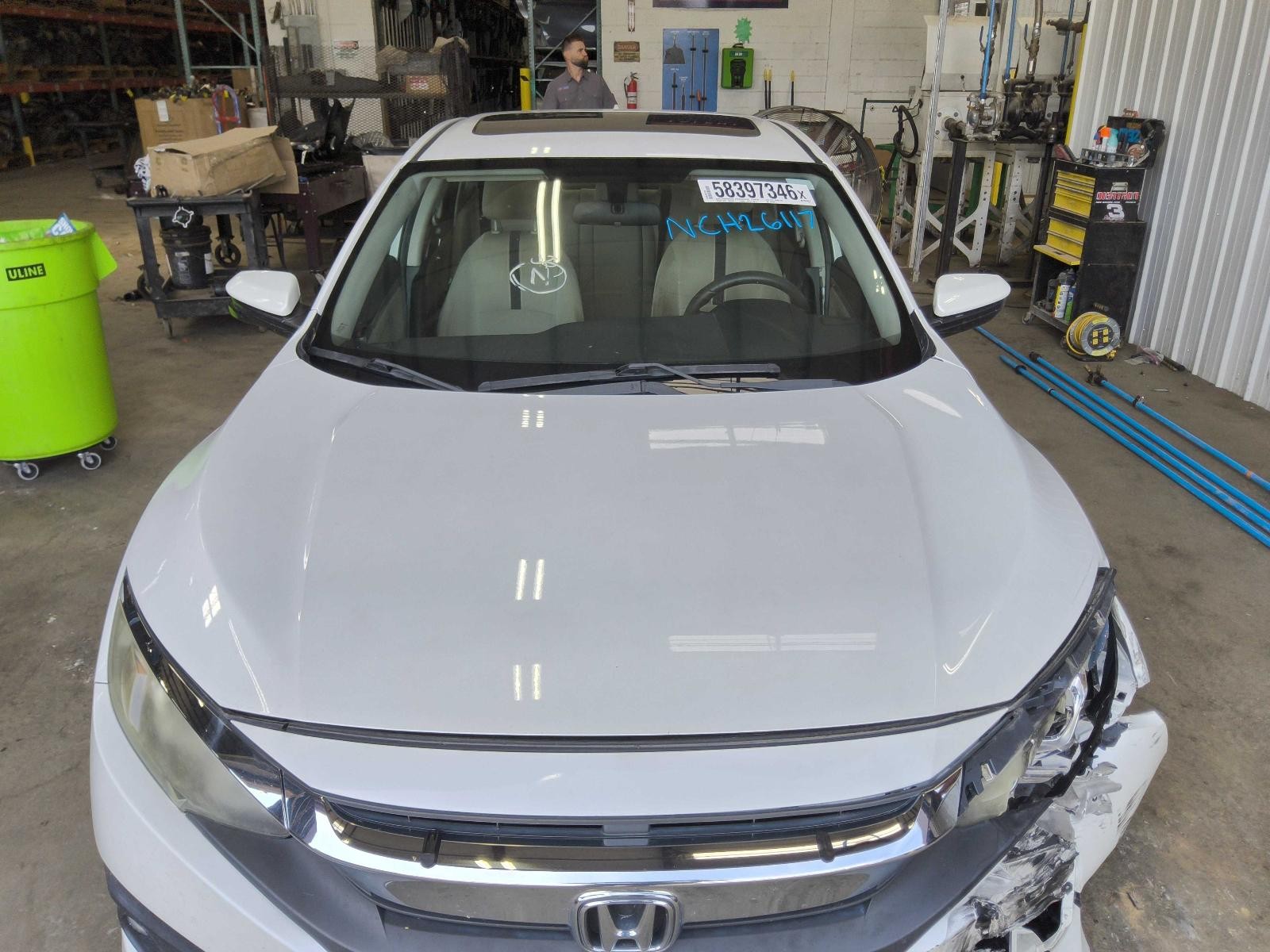 Used Hood fits: 2016 Honda Civic Coupe Grade A