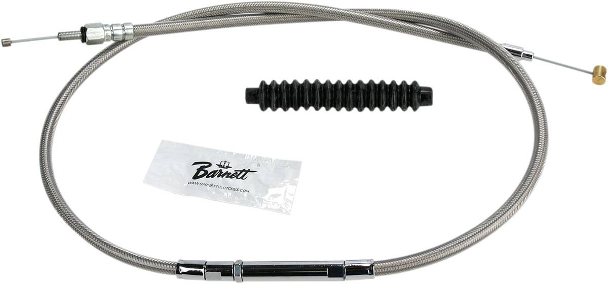 BARNETT High-Efficiency Stainless Steel Clutch Cable for Harley-Davidson - BARNETT High-Efficiency Stainless Steel Clutch Cable for Harley-Davidson -