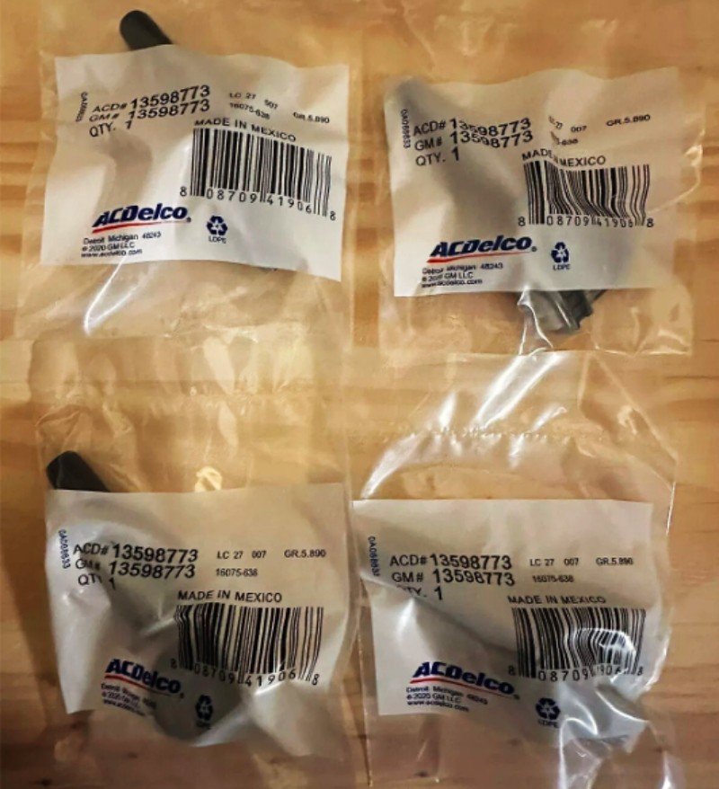 4Pcs Genuine OEM 13598773 Tire Pressure Sensor TPMS 433MHz for GMC Buick Chevy 4Pcs Genuine OEM 13598773 Tire Pressure Sensor TPMS 433MHz for GMC Buick Chevy
