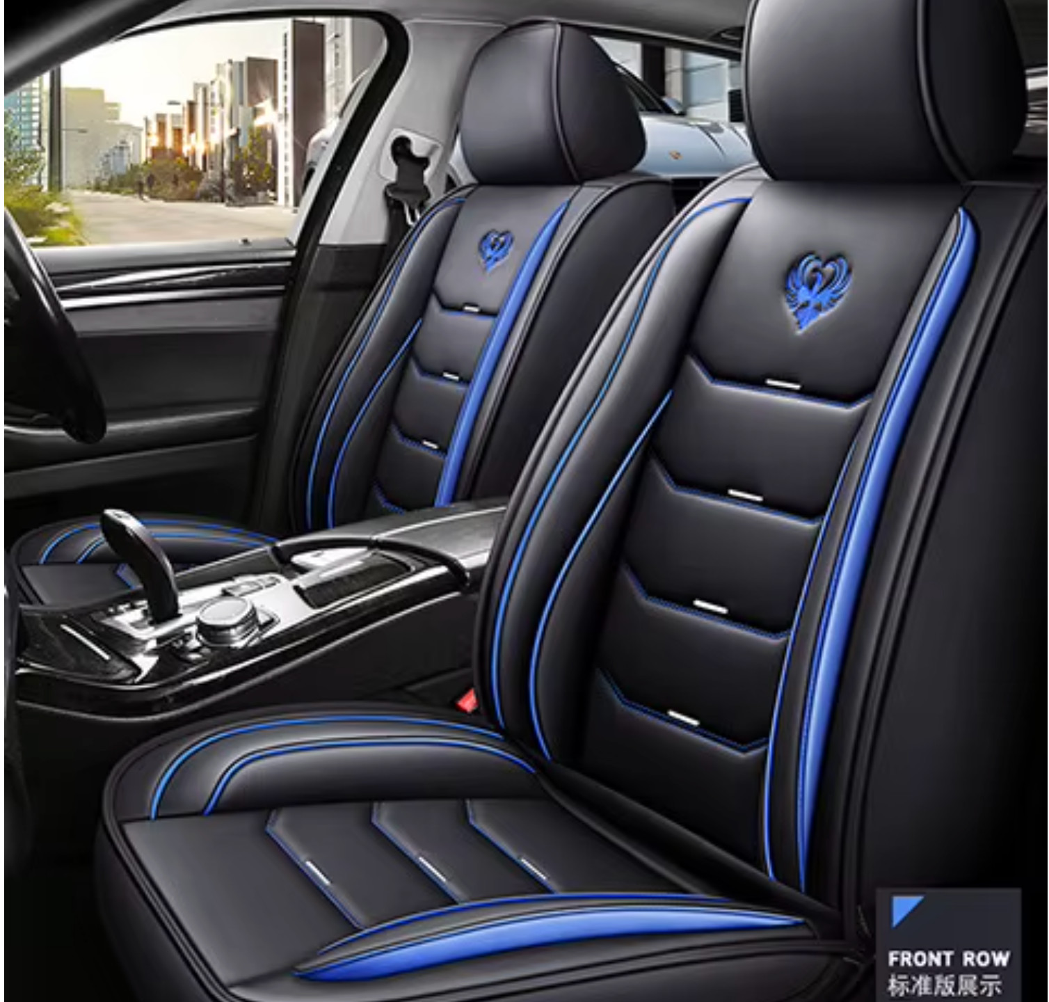 Fundas para asientos de autos, material cuero sintetico, full set, universales.
