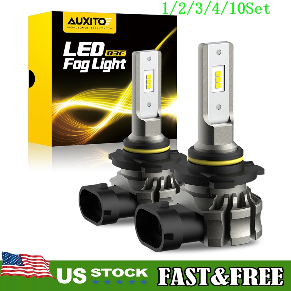 9145 9140 H10 LED Fog Light Bulb for Ford F150 2004-2021 Super Bright 1~10Set