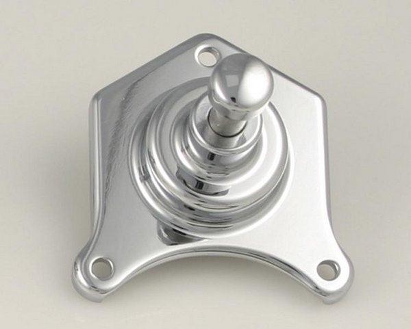 Custom Cycle 2.0 and 2.4kw Solenoid Housing Switch - Chrome SHS9905-1