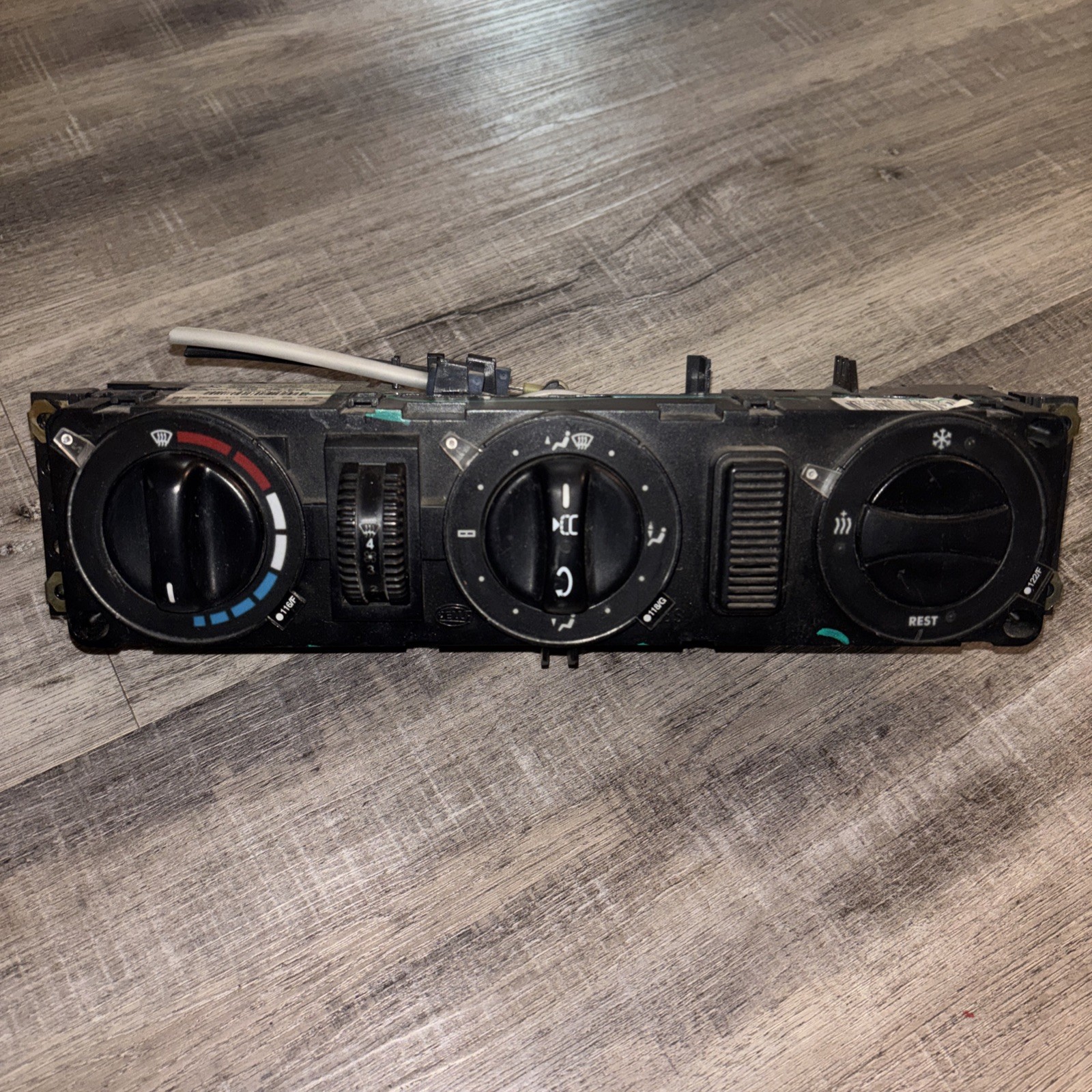 02-06 MERCEDES DODGE SPRINTER A/C HEATER TEMPERATURE CLIMATE CONTROL PANEL UNIT