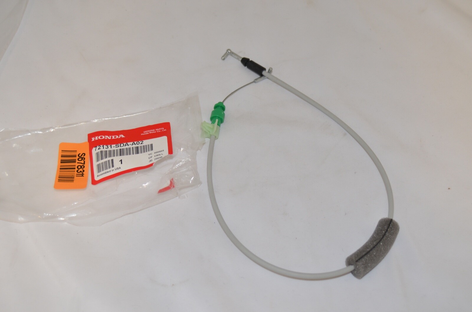 NEW Genuine 2003-2007 Honda Accord Cable R Front Inside Handle 72131-SDA-A02 4dr