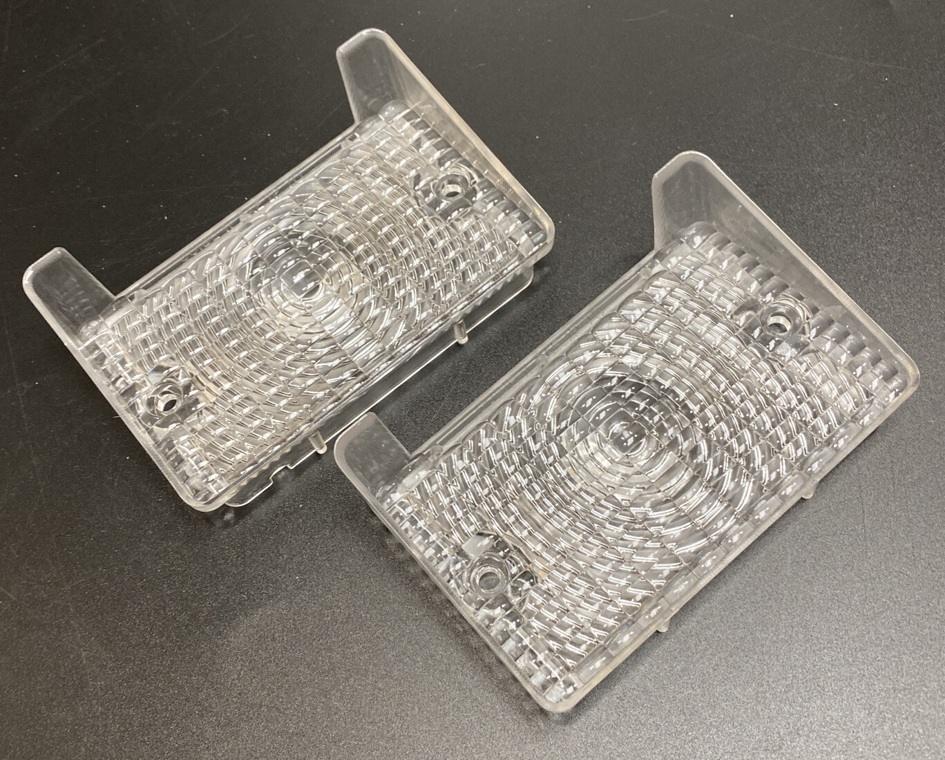 1970 Chevy Nova II Parking Light Park Lamp Lens Clear Pair LH RH 1970 Chevy Nova II Parking Light Park Lamp Lens Clear Pair LH RH