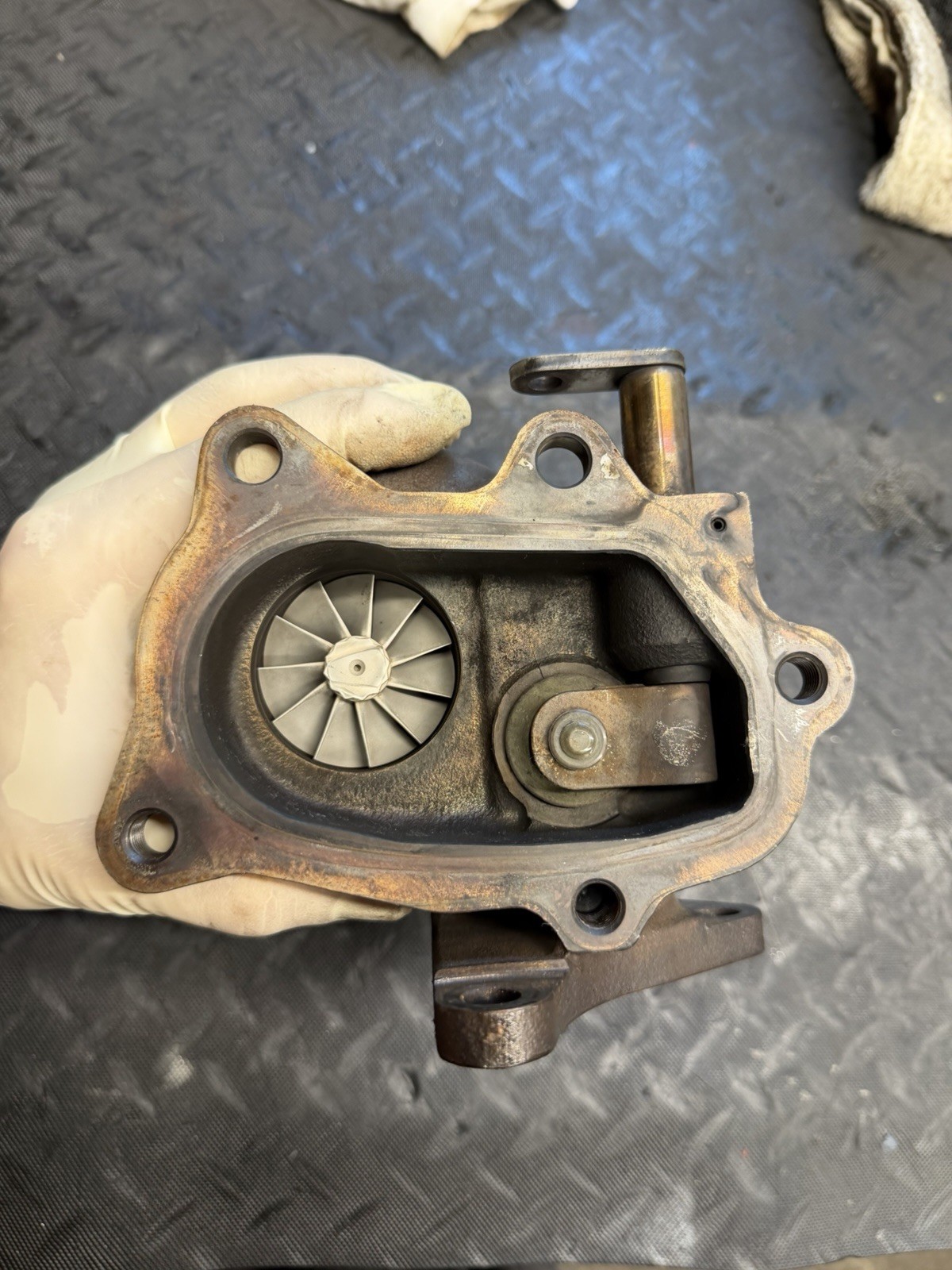2020 OEM Subaru Sti IHI VF48 Turbocharger Cartridge And Exhaust Housing 2020 OEM Subaru Sti IHI VF48 Turbocharger Cartridge And Exhaust Housing