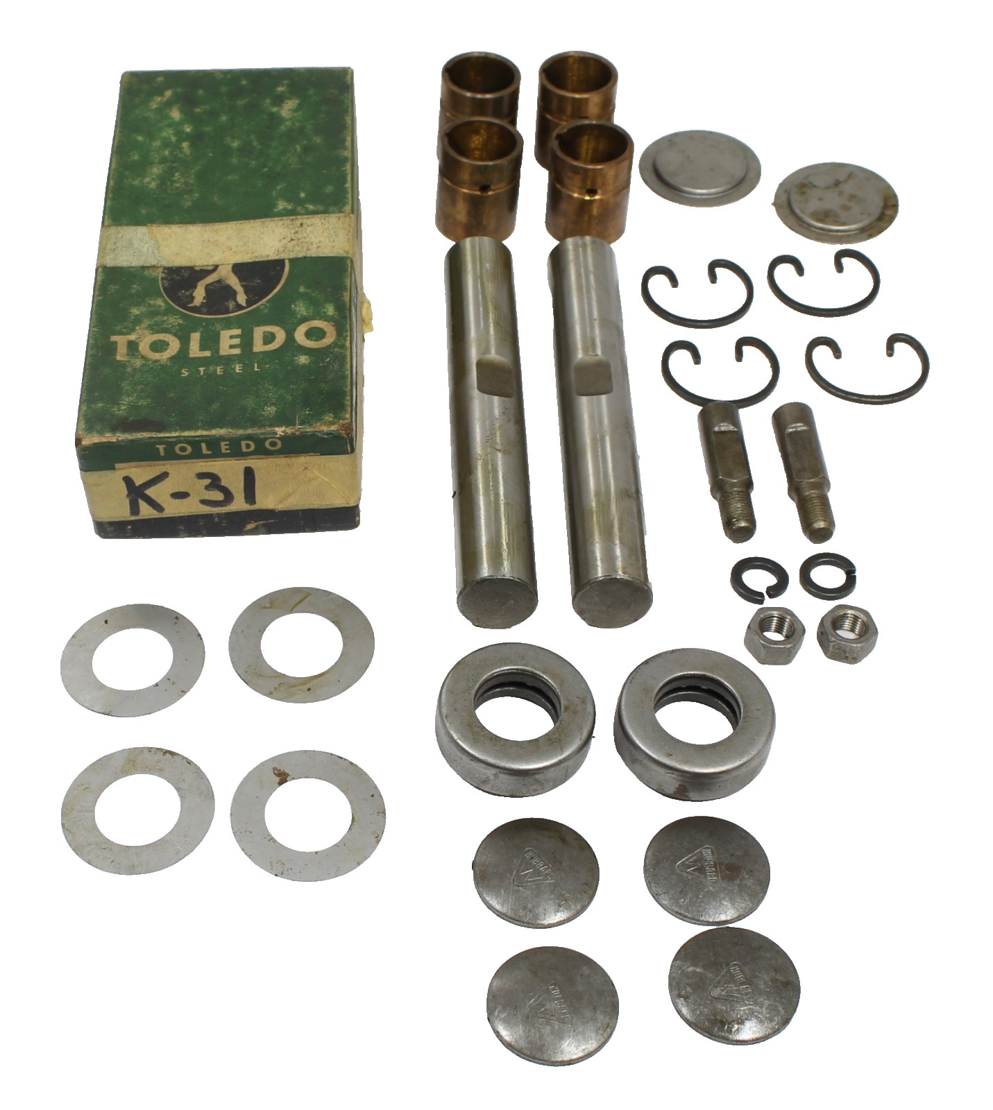 King Pins, Bolts ~ 1934 35 36 37 38 Chevrolet ~ K31 ~ KA20 ~ 602689