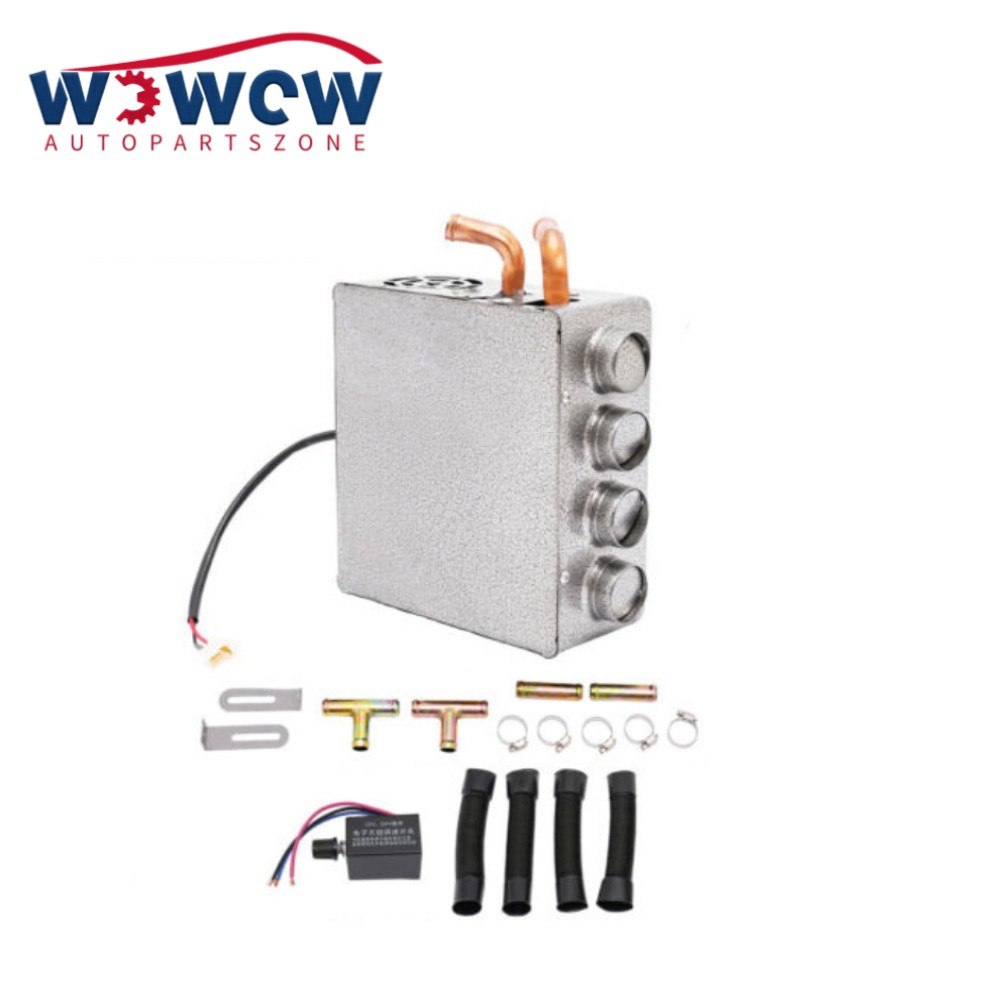 12V Universal Truck Car Underdash Compact Heater Kit Copper Tube+Speed Switch 12V Universal Truck Car Underdash Compact Heater Kit Copper Tube+Speed Switch