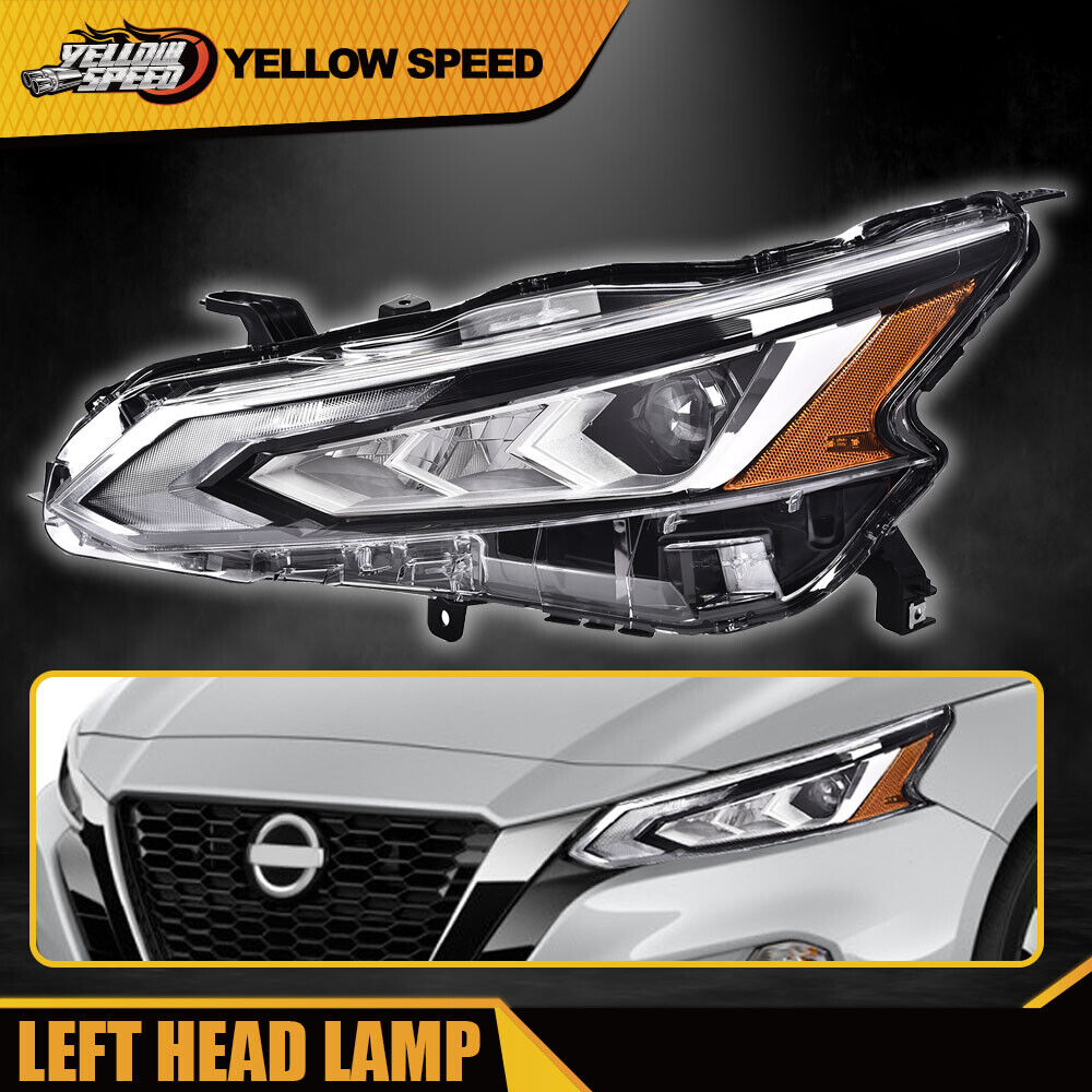 Fit For 2019-2021 Nissan Altima LED DRL Projector Headlight Driver Left Side