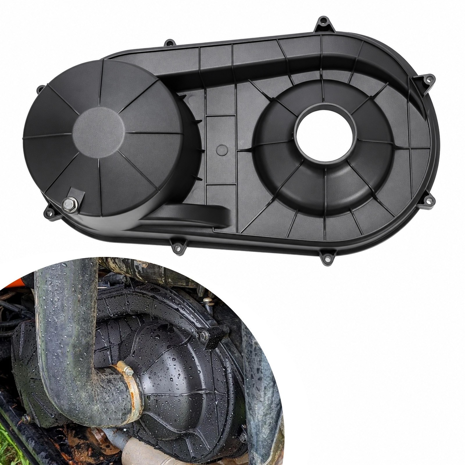 CVT Outer Clutch Cover For Polaris RZR XP 1000 General 1000 2015-2023 2018 2020 CVT Outer Clutch Cover For Polaris RZR XP 1000 General 1000 2015-2023 2018 2020
