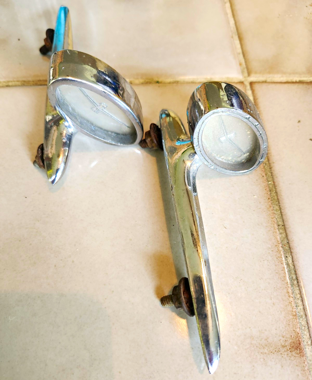 Pair 1960 Ford Thunderbird Fendor Mounts