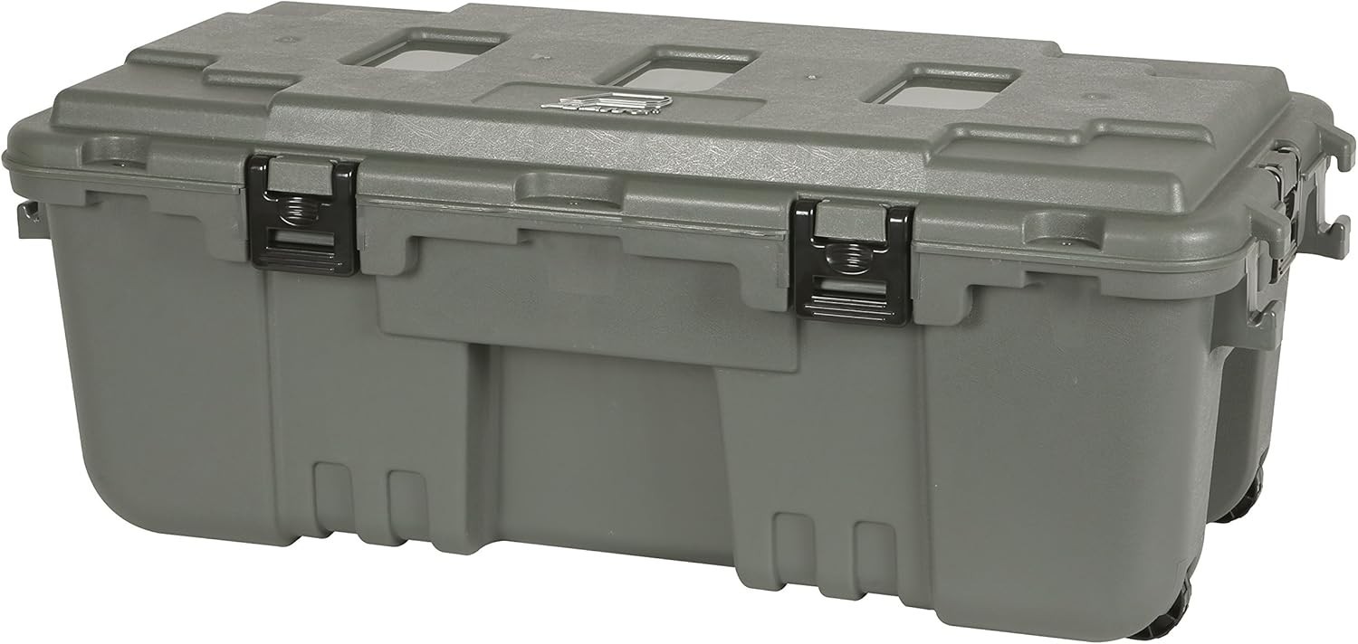 XXL Pickup Truck Bed Storage Box Black Garage Trailer Trunk Chest Heavy Duty XXL Pickup Truck Bed Storage Box Black Garage Trailer Trunk Chest Heavy Duty