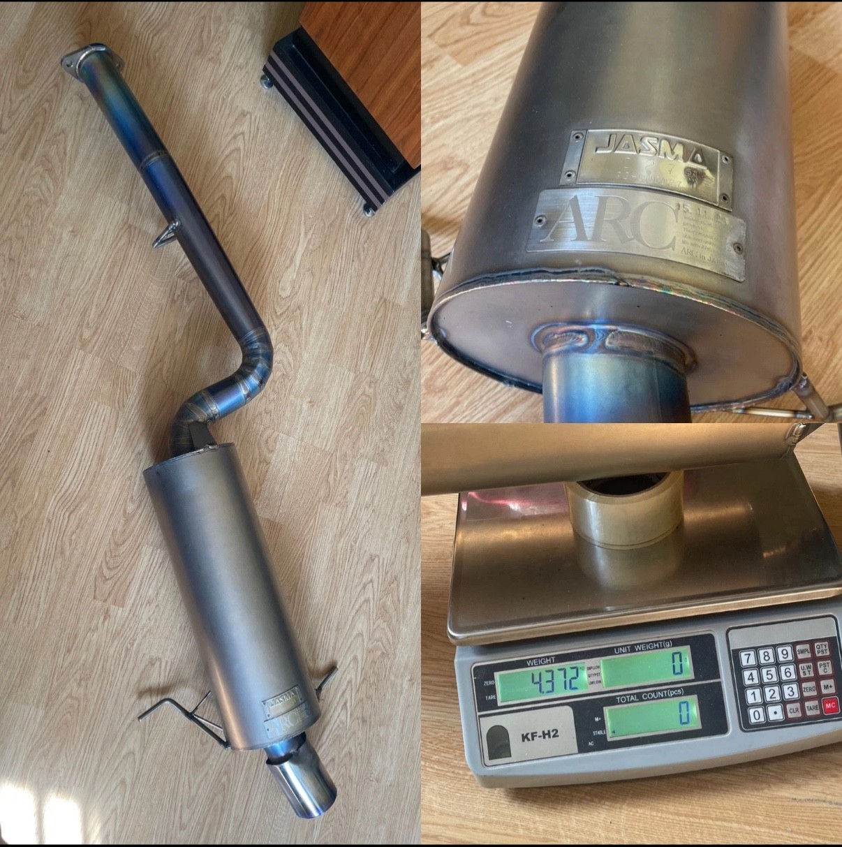 ARC TITANIUM EXHAUST For Mazda RX7 FD3S RARE AMUSE HKS MAZDASPEED RE AMEMIYA 13B ARC TITANIUM EXHAUST For Mazda RX7 FD3S RARE AMUSE HKS MAZDASPEED RE AMEMIYA 13B