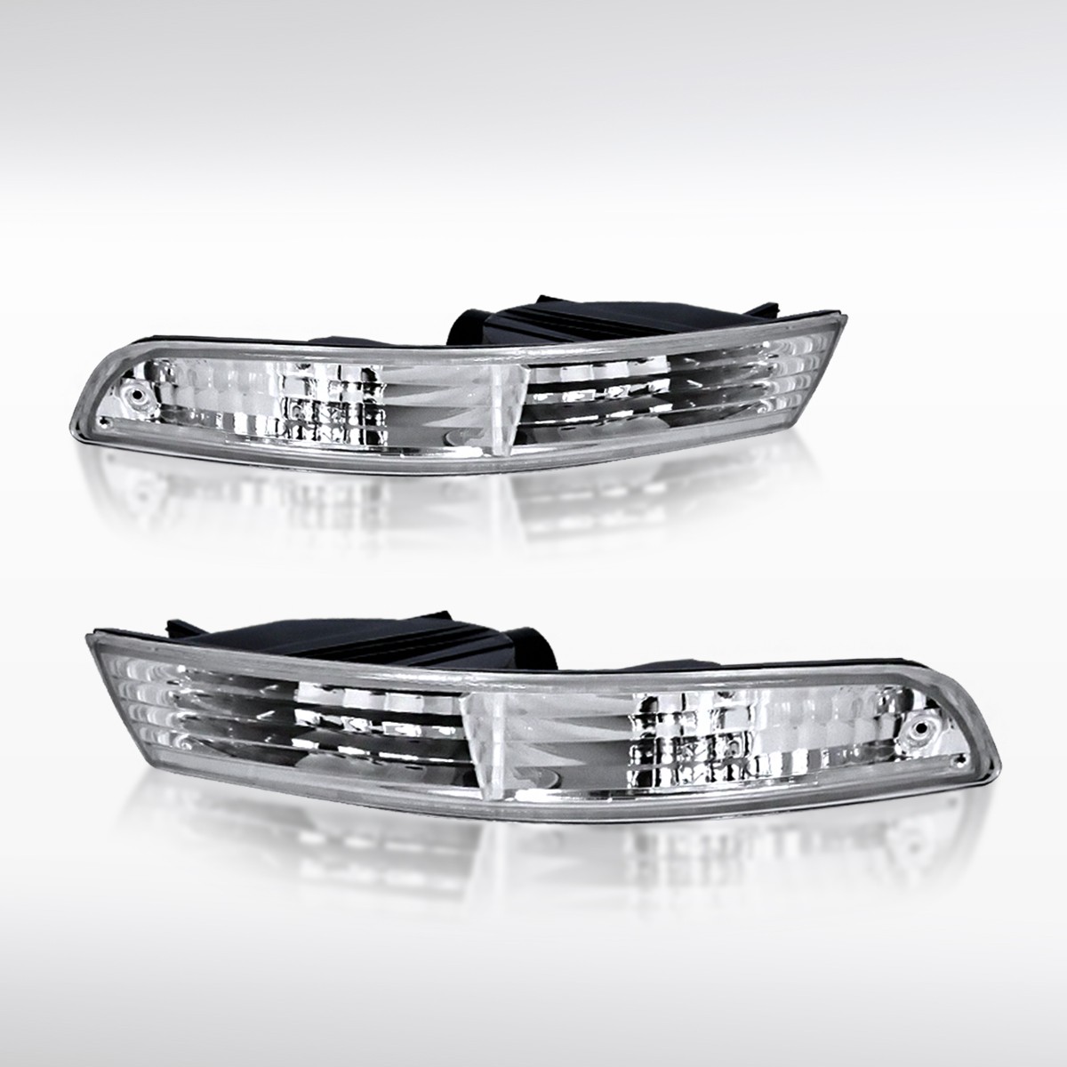 Fit 1994-1997 Acura Integra Front Bumper Lights Parking Signal Lamps Left+Right Fit 1994-1997 Acura Integra Front Bumper Lights Parking Signal Lamps Left+Right