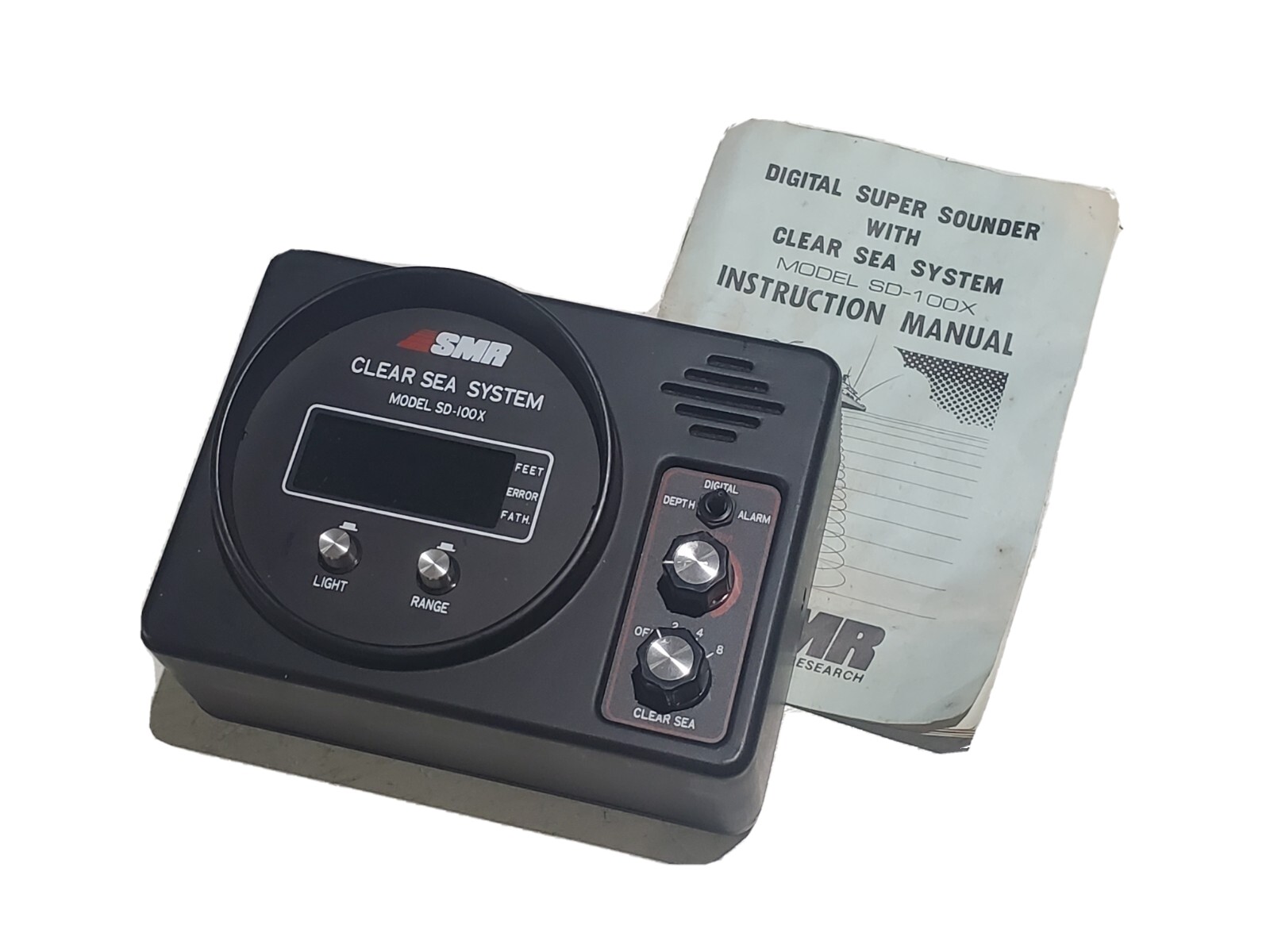 VINTAGE SMR SUPER SOUNDER MODEL SD-100X CLEAR SEA SYSTEM Depth Alarm RADAR VINTAGE SMR SUPER SOUNDER MODEL SD-100X CLEAR SEA SYSTEM Depth Alarm RADAR