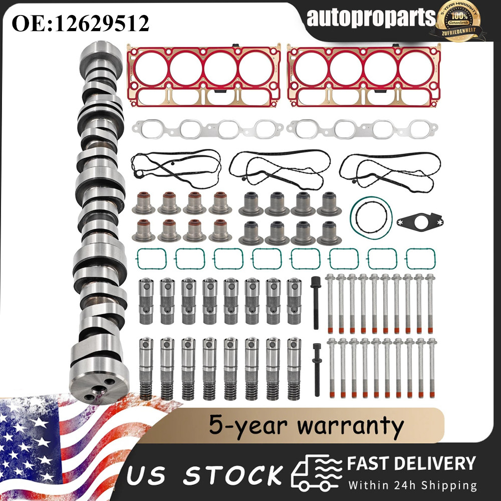 For GM 12629512 Cam & AFM LS7 Lifters Kit fits 2014-20 Chevy 6.2L Gen5 L86 L87
