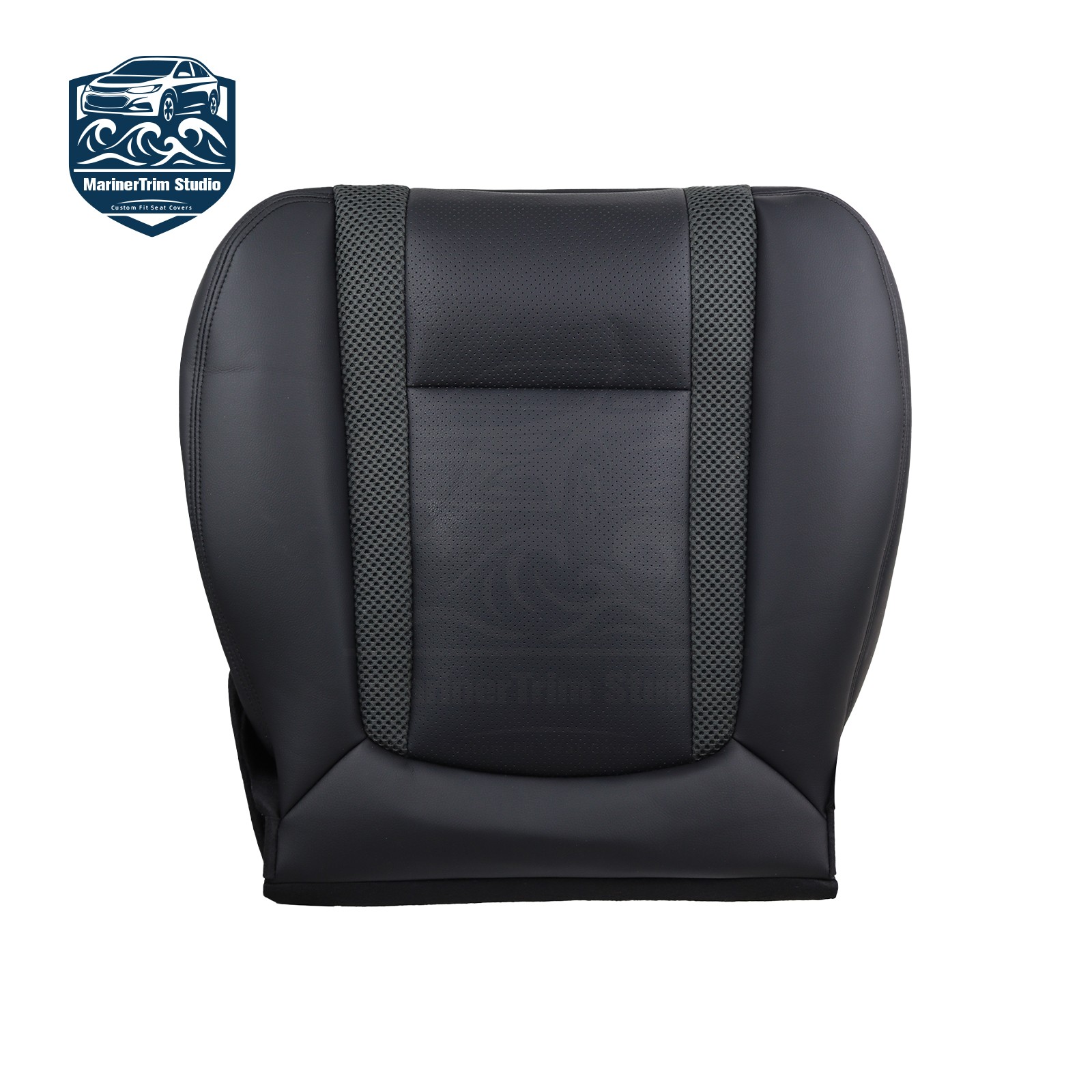 Driver Bottom Top For 2010-2014 Ford F150 Raptor SVT Leather Seat Cover Black Driver Bottom Top For 2010-2014 Ford F150 Raptor SVT Leather Seat Cover Black