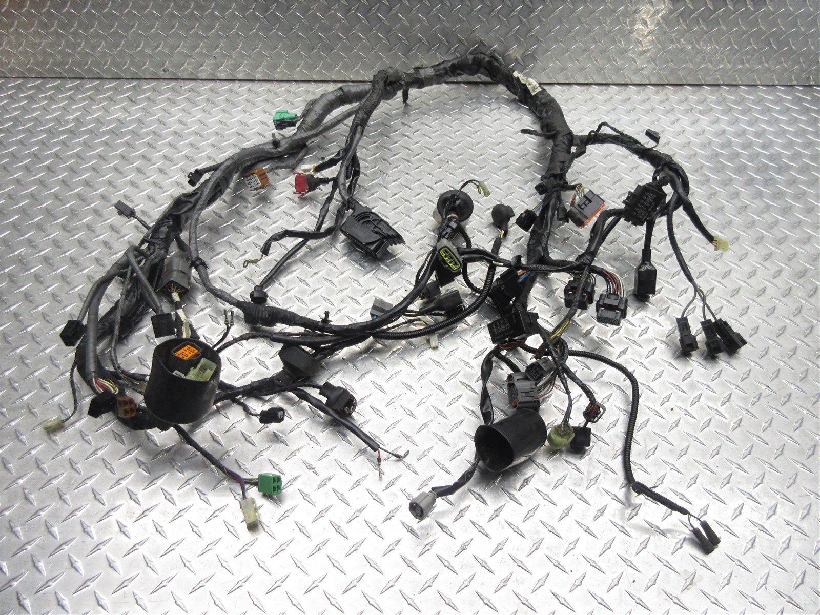 2012 10-14 Kawasaki Concours 1400 ZG1400 OEM Main Engine Wiring Harness Wires