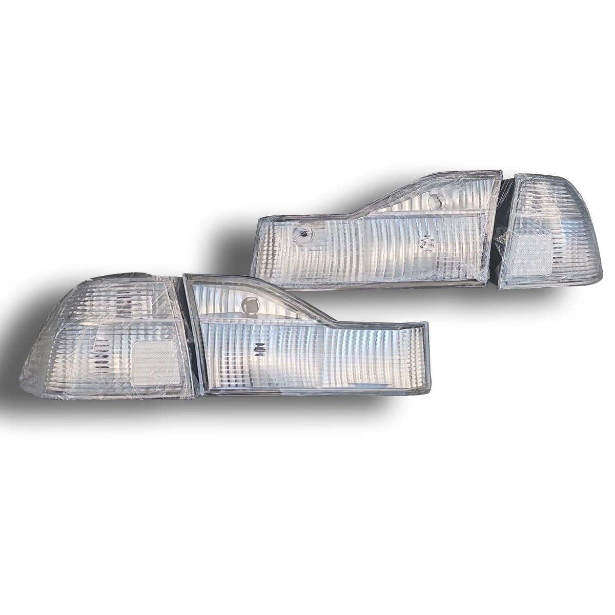Full Tail Lights Clear Lens Brake Turn Signal Lamp For Accord Sedan CG5/6 98~00