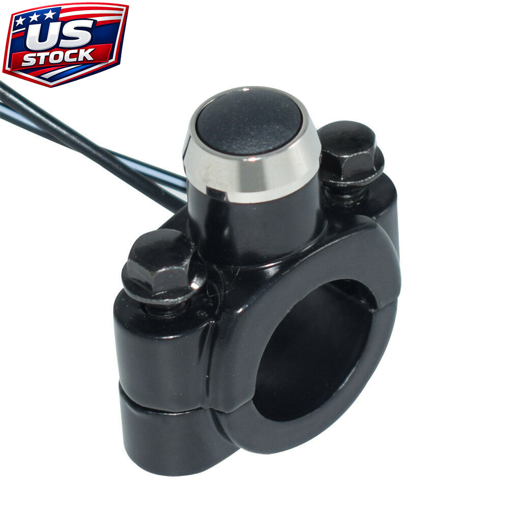 7/8 inch 22mm Handlebar Horn Start Switch Momentary Button 12V ATV Moto Bike 7/8 inch 22mm Handlebar Horn Start Switch Momentary Button 12V ATV Moto Bike