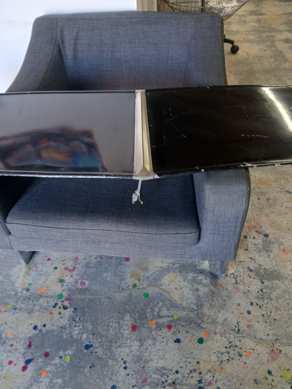 Vintage (Fulton?) Windshield Visor Chevy Ford Buick Olds Pontiac ? 1930\'s-1950’s
