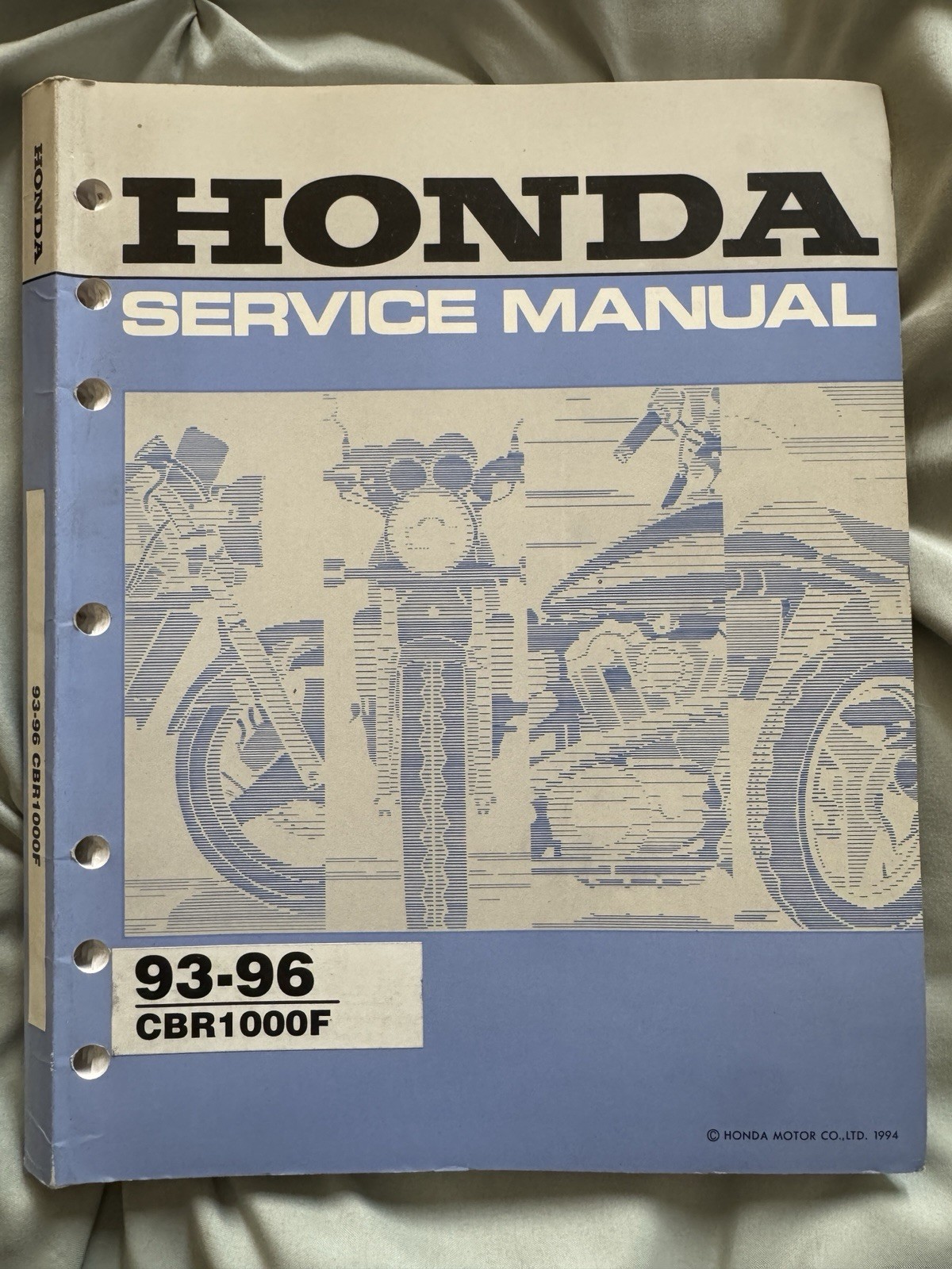 HONDASERVICE MANUAL93-96CBR1000F© HONDASERVICE MANUAL93-96CBR1000F©