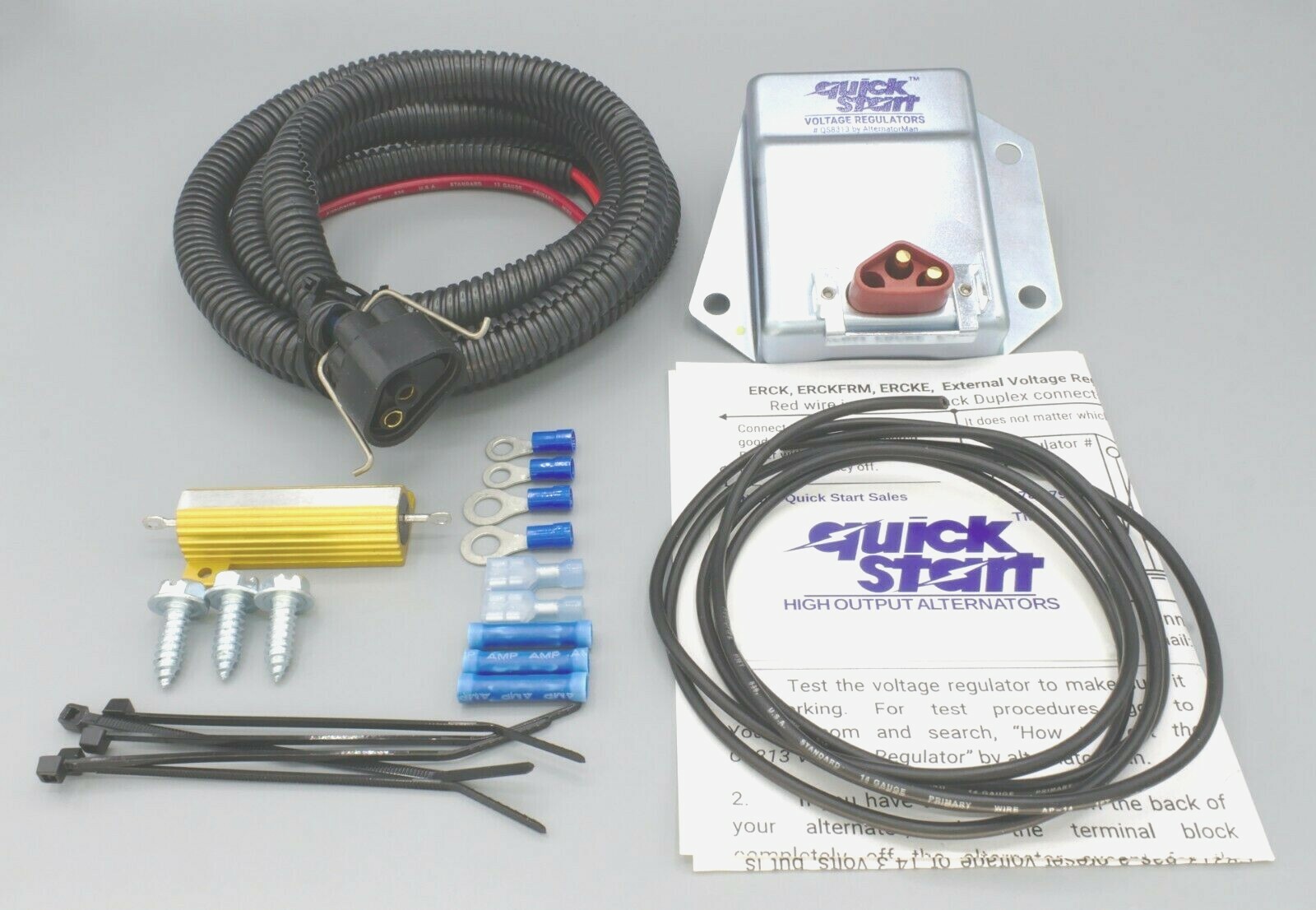 ECONOMY HD VOLTAGE REGULATOR BY-PASS KIT WITH FRM for JEEP, DODGE, CHRYSLER
