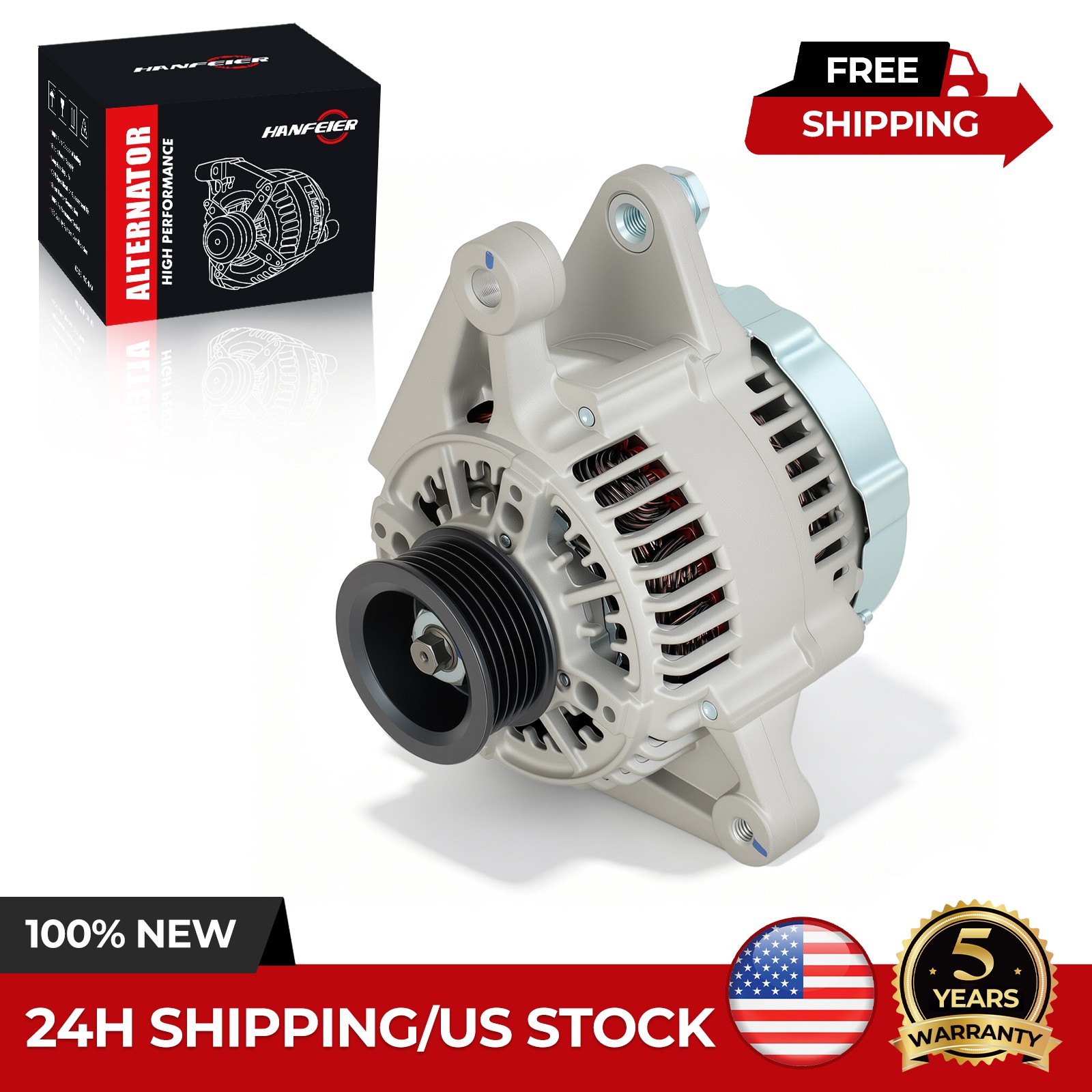 Alternator For Toyota Corolla Alternator 2003 2004 2005 2006 2007 2008 1.8L 80A Alternator For Toyota Corolla Alternator 2003 2004 2005 2006 2007 2008 1.8L 80A