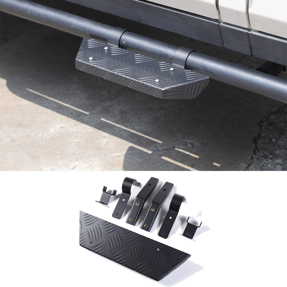 Carbon Steel Side Bar Extension Pedal Plate 1PCS Foot Step For Ineos Grenadier