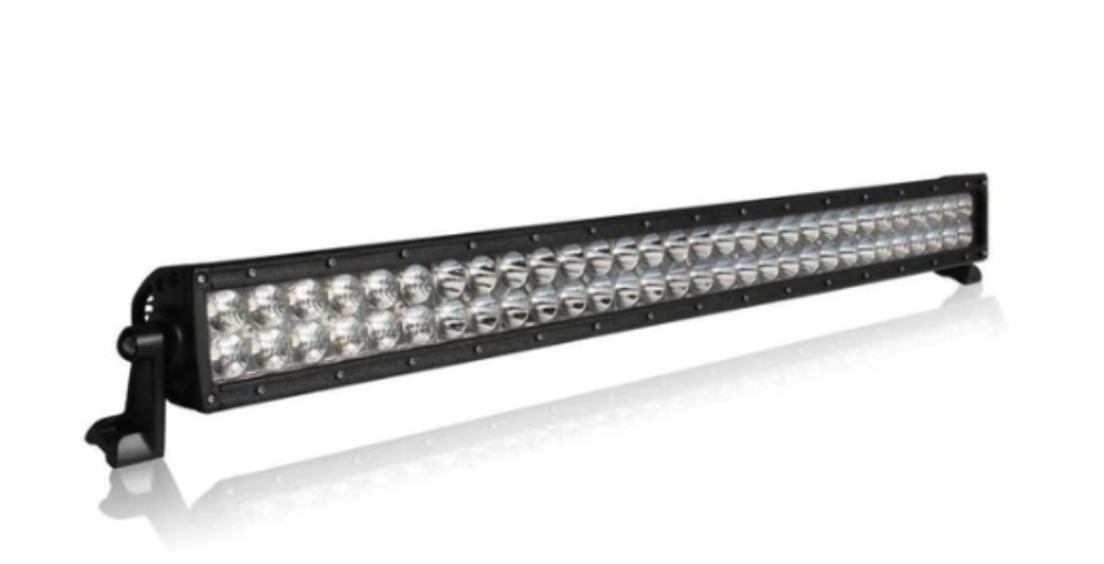 AURORA 30Inch Dual Row CURVED 3W BLACK LED Light Bar AL0-30-P4E4J