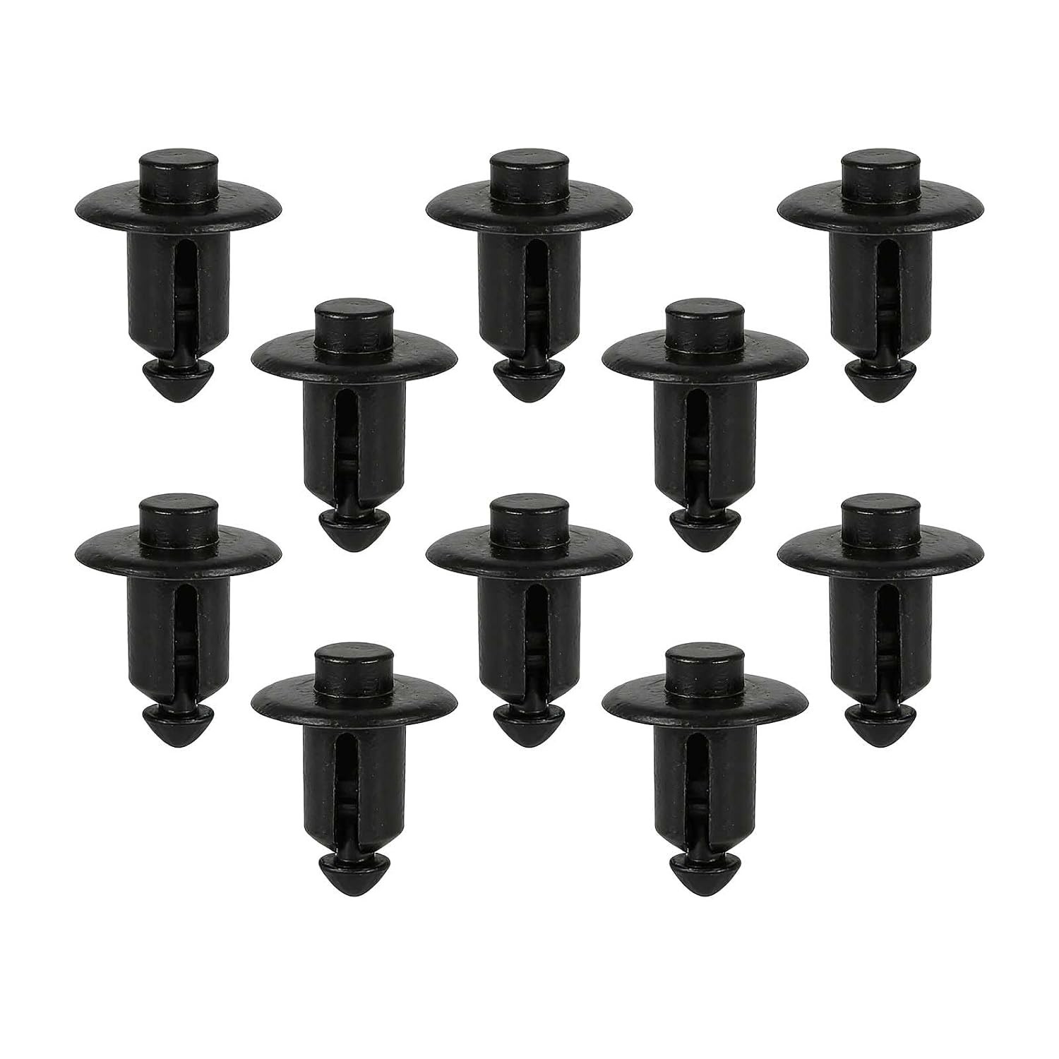 10PCS Tailgate Molding Rivet Retainers Clips Compatible with Ford F150 F250 F350