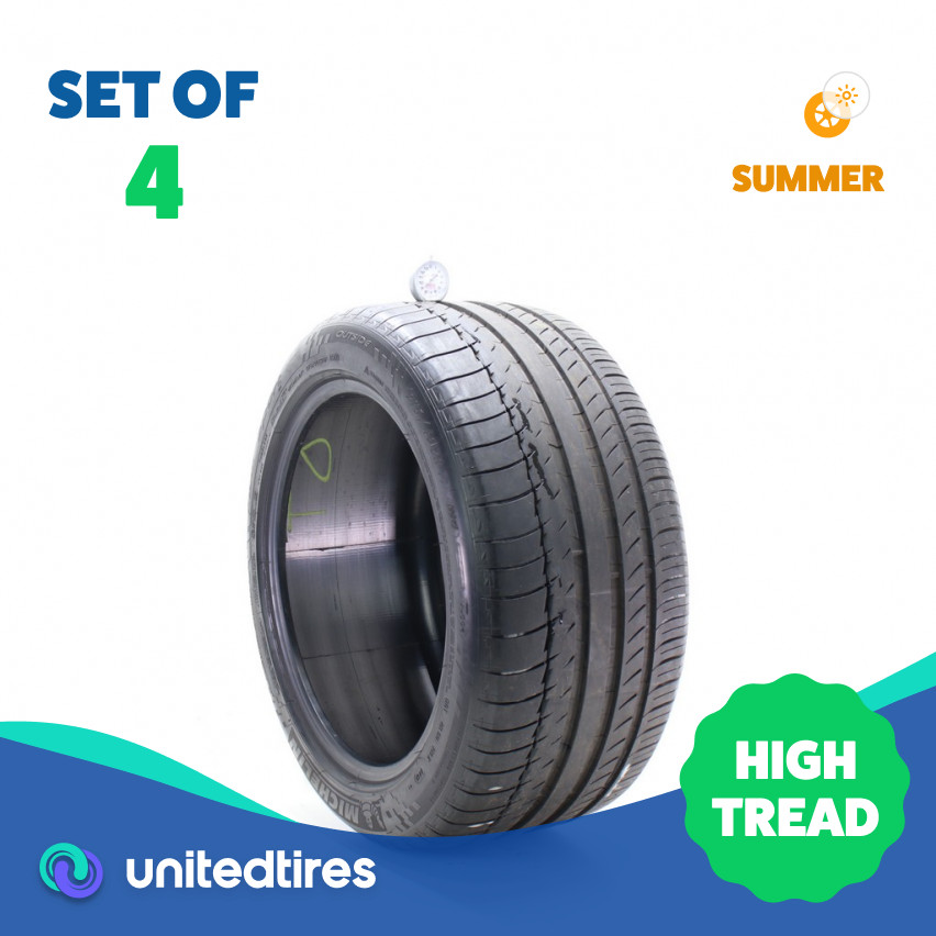 Set of (4) Used 275/40ZR17 Michelin Pilot Sport PS2 98Y - 9-9.5/32