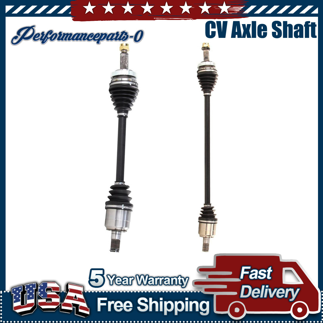 TrakMotive CV Axle Shaft 2x fits from 2011 to 2014 Hyundai Sonata