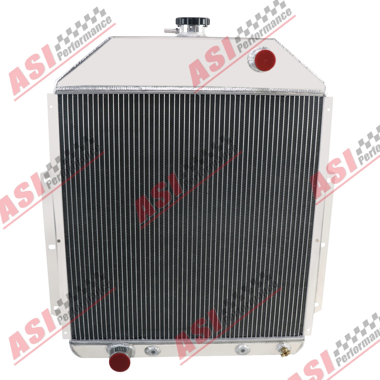 3-Row Aluminum Radiator Fits 1942-1952 1947 1950 Ford F1 F2 F3 F4 Pickup V8