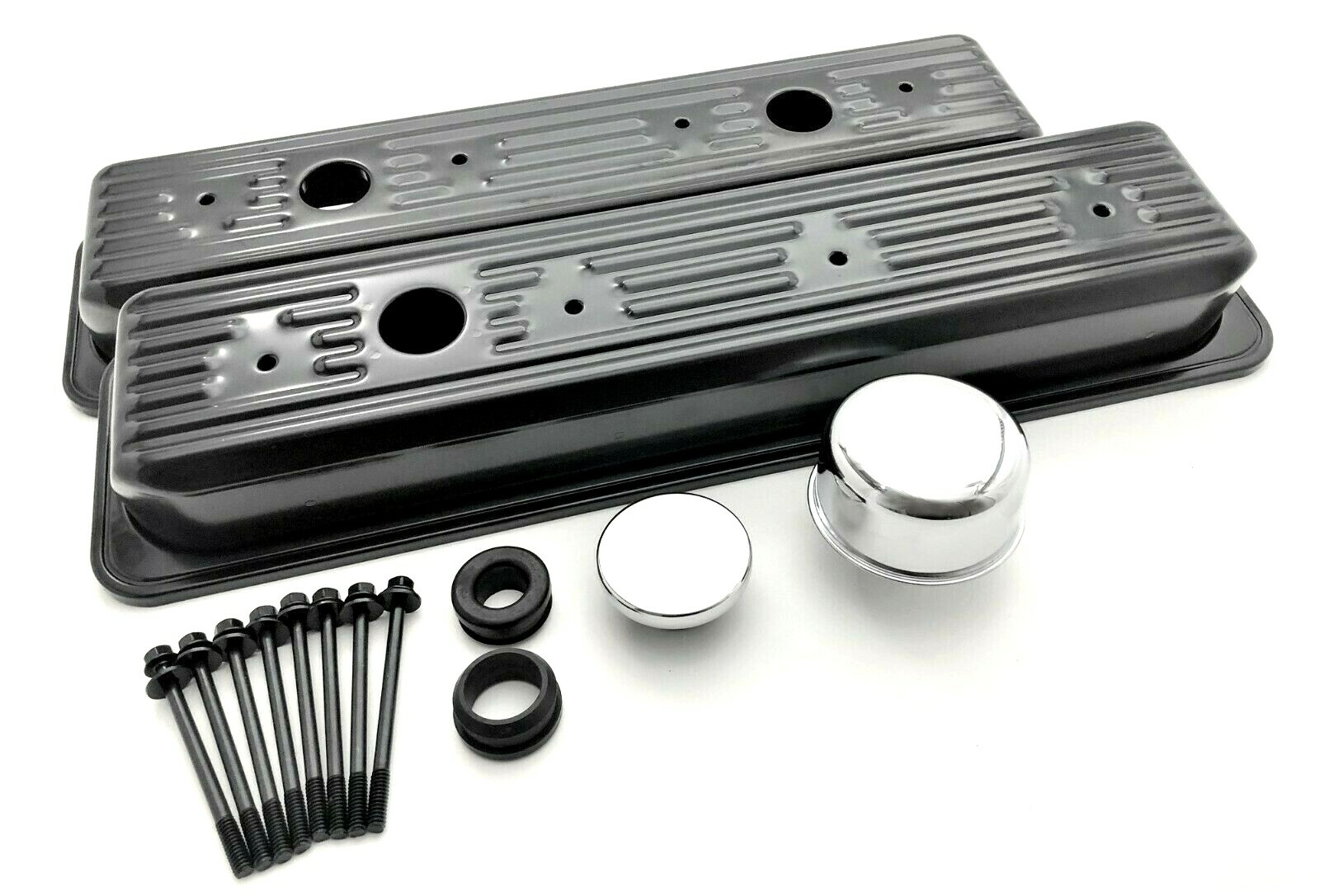 1987-00 Chevy Center Bolt Valve Covers Vortec GMC 305 350 5.0L 5.7L Dress Up Kit