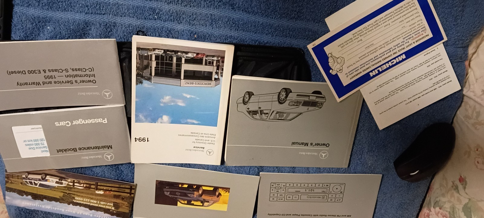 1994 Mercedes Benz S-Class Owner\'s Manual Set 1994 Mercedes Benz S-Class Owner\'s Manual Set