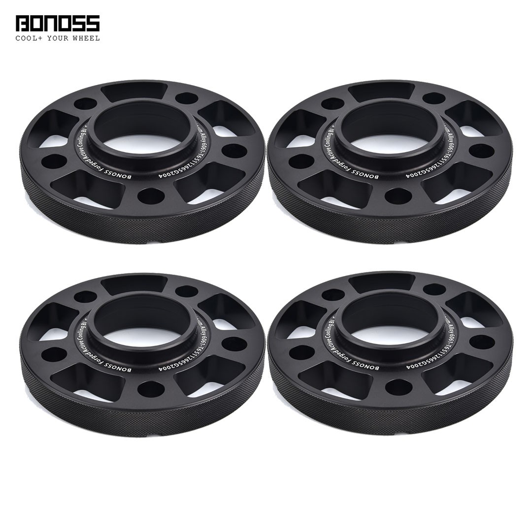 BONOSS 4Pc 20mm 5x108 CB60.1 Hub Wheel Spacers for Renault Clio Kangoo 2008-2012