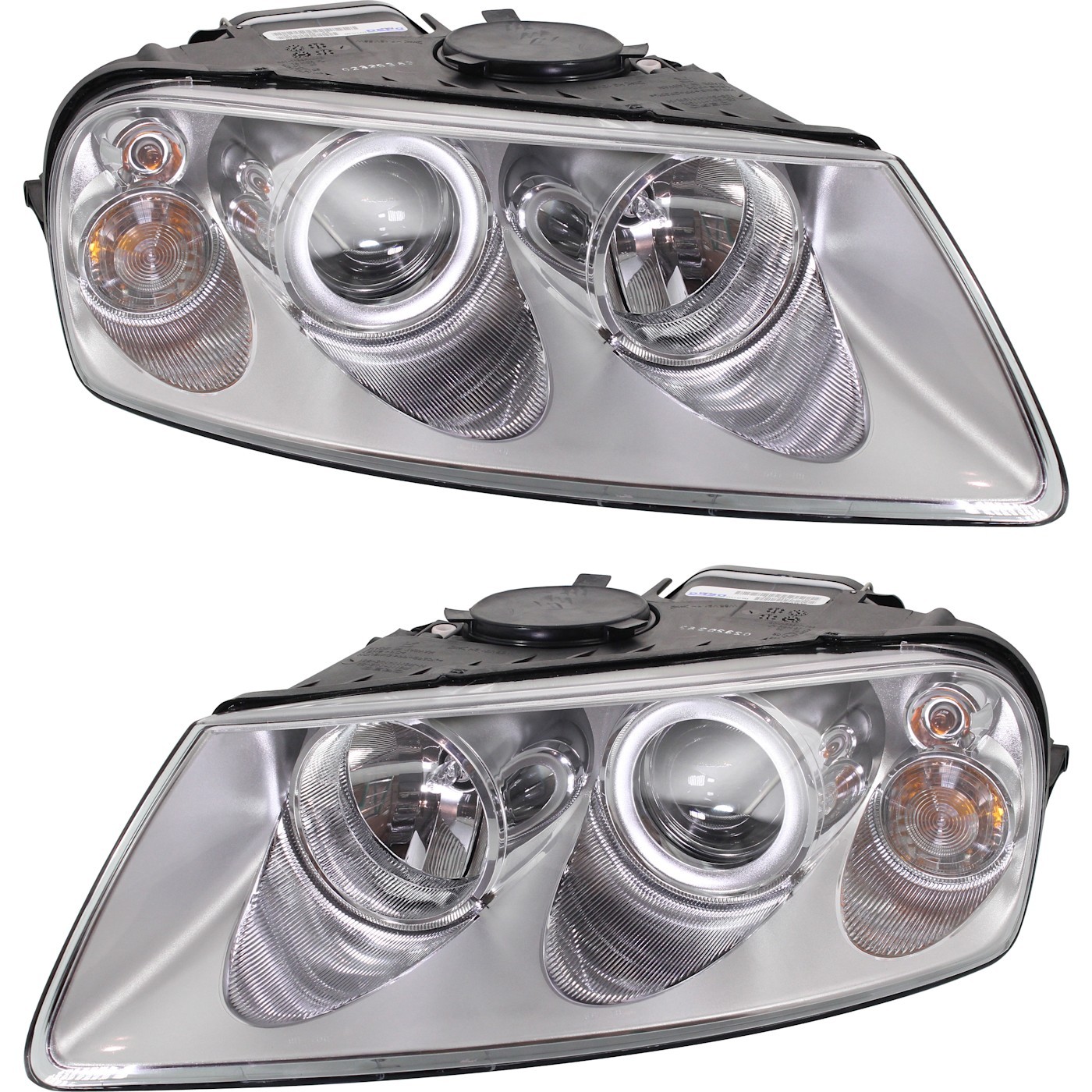 Headlight Left & Right For 2004-07 Volkswagen Touareg with OE Halogen Headlight
