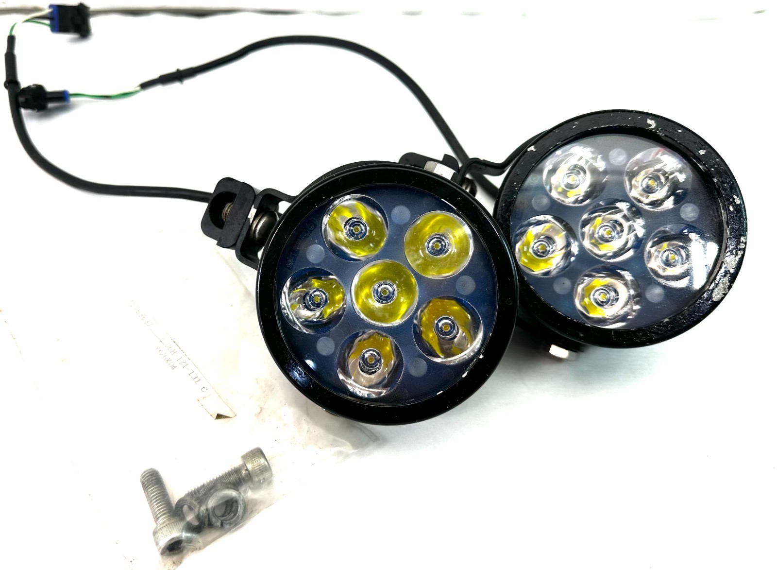 CLEARWATER LIGHTING ERICA MOTORCYCLE FOG LIGHT KIT FOR MOTORCYCLES + BRAKE LIGHT