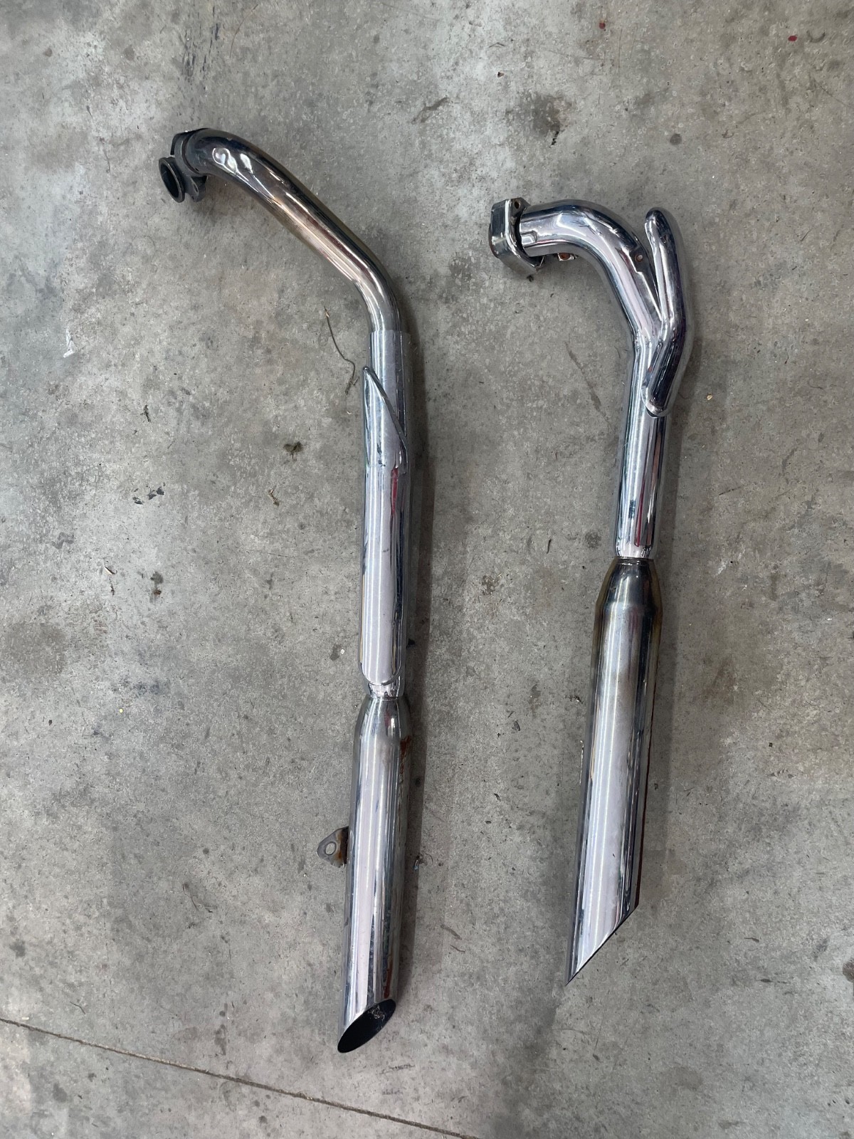 99-09 1999 2009 Yamaha V Star 1100 Silverado Full Exhaust System Headers Pipe E2 99-09 1999 2009 Yamaha V Star 1100 Silverado Full Exhaust System Headers Pipe E2