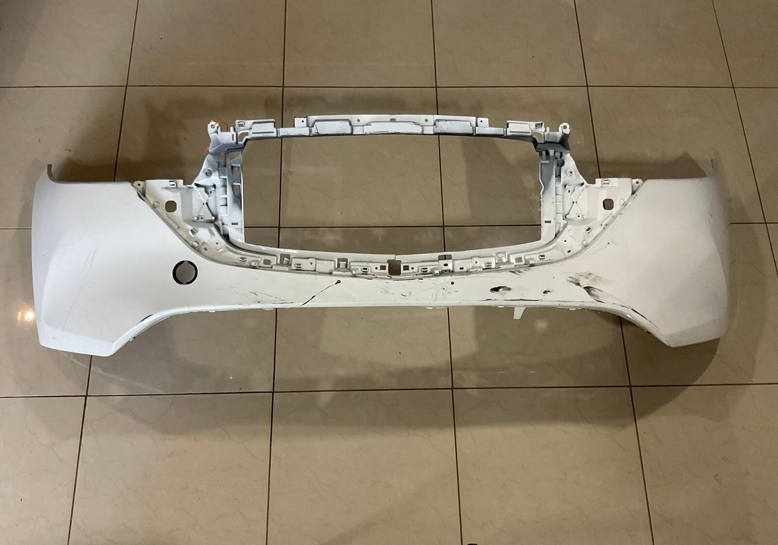 Front Bumper White 2022-2023 Mazda CX-5 CX5 KSD4-50031 OEM Front Bumper White 2022-2023 Mazda CX-5 CX5 KSD4-50031 OEM