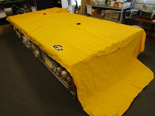 G3 V322 CC (2019) PONTOON COVER DOWCO 38207-38 YELLOW MARINE BOAT