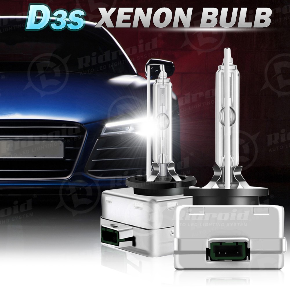 Set(2) D3S HID Xenon Bulb Replace Factory HID Headlight Pair 6000K White Bright